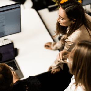 Digital Specialist Diana Sahyzadeh in the Stockholm offices