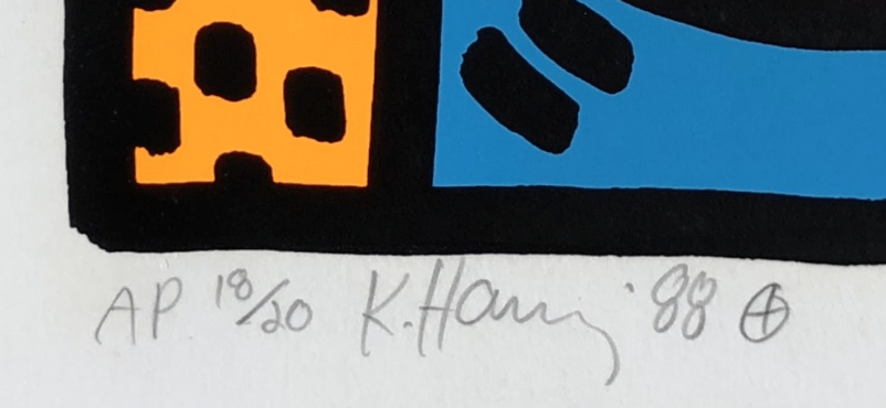 keith haring signature
